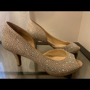 Kelly and Katie Rhinestone Heels